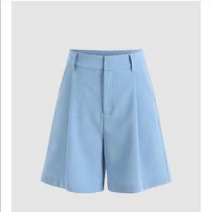 NEVER WORN - pleated shorts
